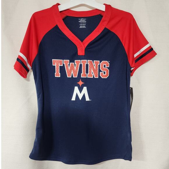 Minnesota Twins girls jersey Large 10/12 - Picture 1 of 6